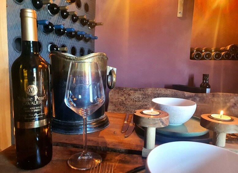 Picture 3 for Activity Imerovigli: Premium Wine Tasting with Caldera and Sea Views