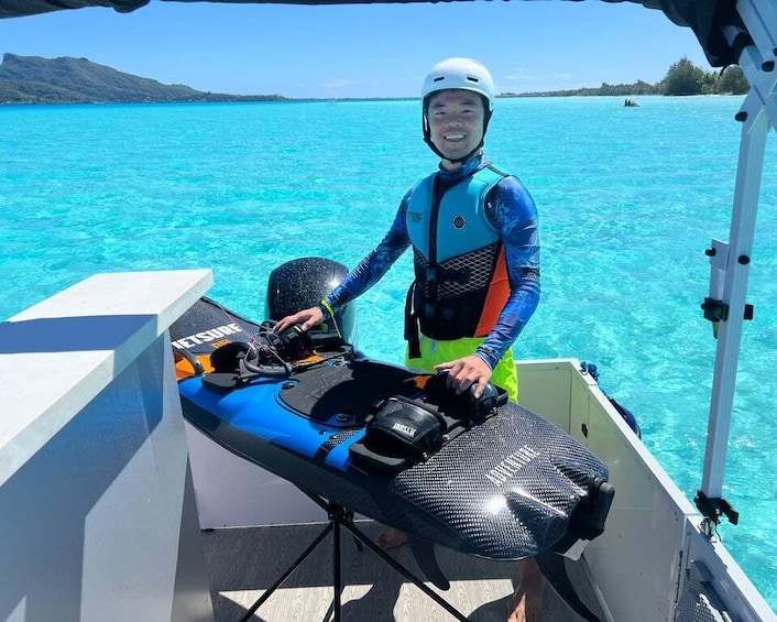 Picture 2 for Activity JetSurf Private Riding Lessons in Bora Bora