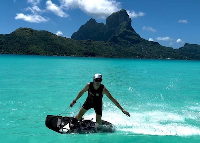 Clases de equitación privadas de JetSurf en Bora Bora