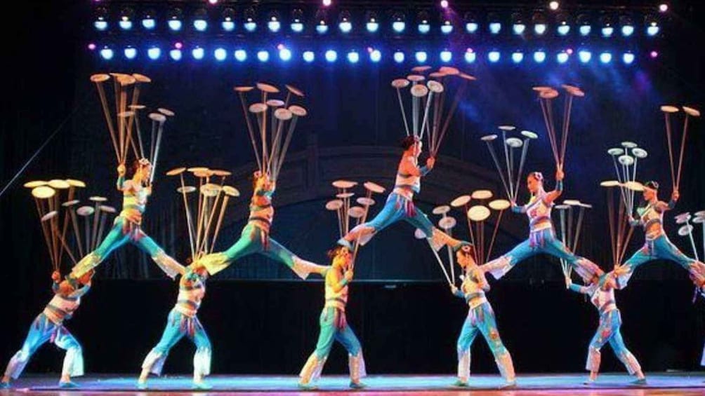 Beijing: Red Theater Acrobatic Show with Optional Transfer