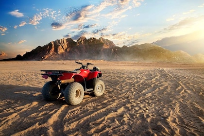 Marsa Alam: safari mattutino in quad bike nel deserto con trasferimenti