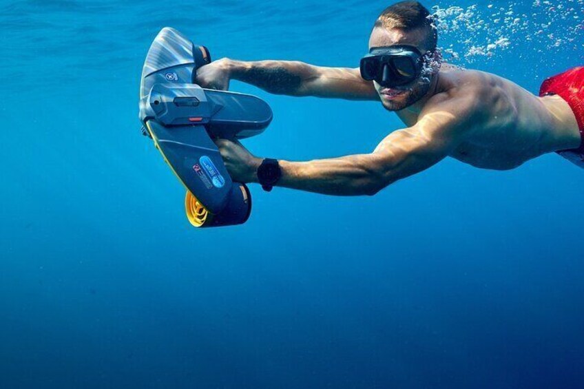 Underwater Sea Scooters included