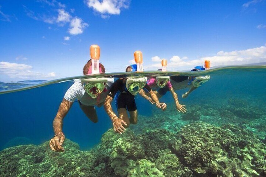 Full Face Snorkelling Masks Inckuded