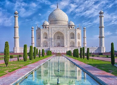 Depuis Delhi : Une journée Taj Mahal, Fort d'Agra et Baby Taj excursion