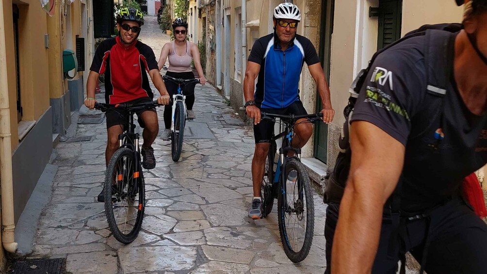 Picture 9 for Activity Corfu: Old Town Cycle Tour-History,Flavours & Narrow Alleys!