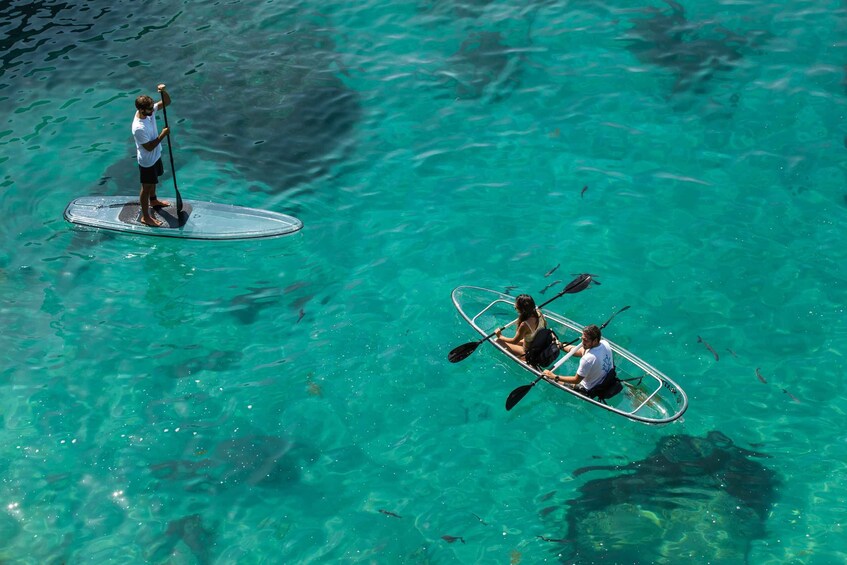 Picture 3 for Activity Arrábida: Guided Transparent Kayaking Tour