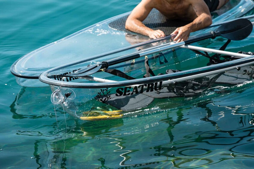 Picture 9 for Activity Arrábida: Guided Transparent Kayaking Tour