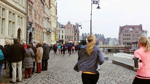 Ghent Running and Sightseeing Tour