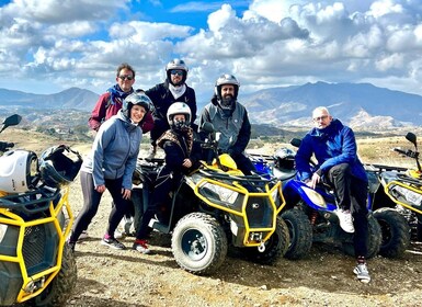 Málaga: Off-Road 2-Hour Tour by 2-Seater Quad in Mijas