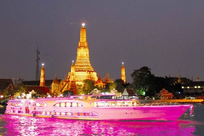 Bangkok: Wonderful Pearl Candle Light Dinner Cruise