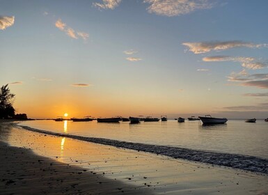 Grande Riviere Noire: Excursión privada en barco al atardecer