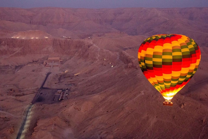 Picture 6 for Activity Luxor: Hot Air Balloon Ride Over Temple of Hatshepsut