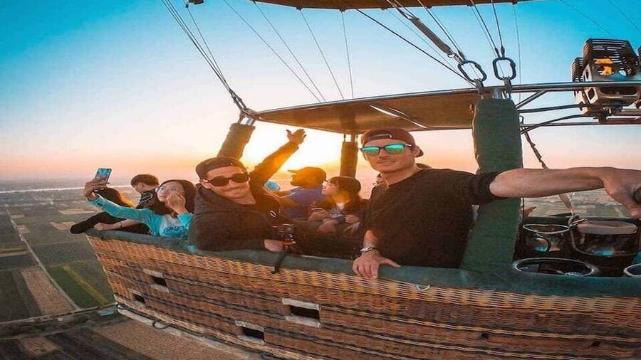 Luxor: Hot Air Balloon Ride Over Temple of Hatshepsut