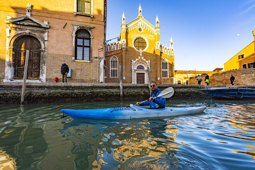 Picture 1 for Activity Cultural Kayak Class in Venice city: advanced training