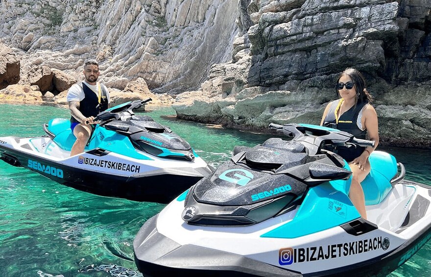 Picture 2 for Activity Ibiza: 20-Minute Jet Ski Rental No Licens Cala Bassa Ibiza