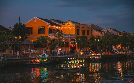 Hoi An: Visita gastronómica, paseo en barco y masaje de pies por la noche