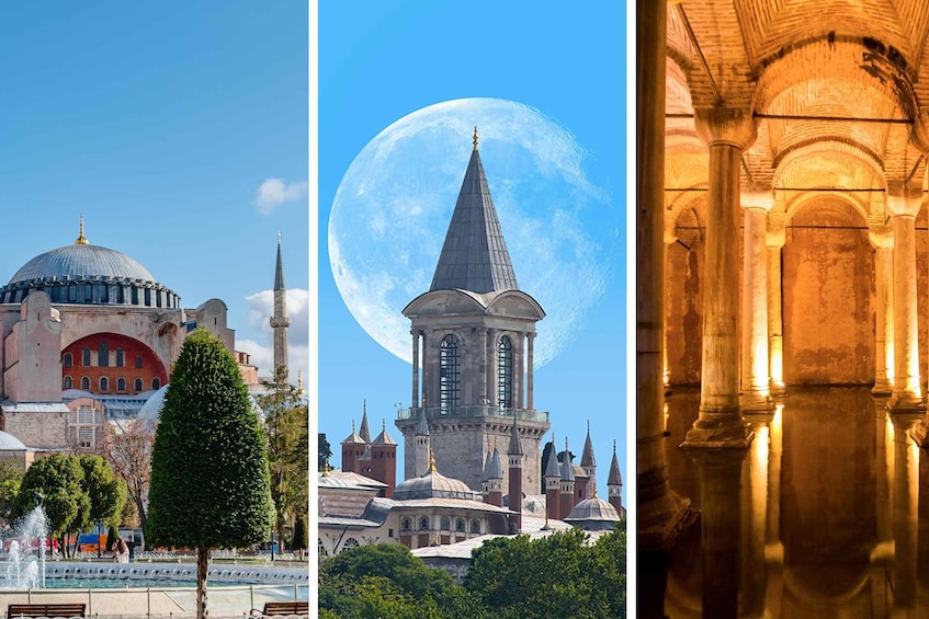 Istanbul: Hagia Sophia, Topkapi and Basilica Cistern Tour