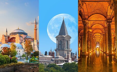 Istanbul: Hagia Sophia, Topkapi ja Basilica Cistern -kierros