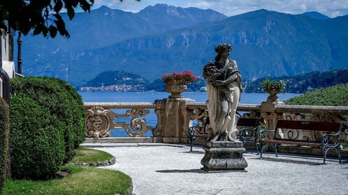 Depuis Milan : Excursion d'une journée sur le lac de Côme Bellagio et Villa...