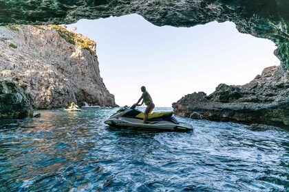 Mallorca Alcudia: Excursión en moto acuática por la cueva de Jack Sparrow