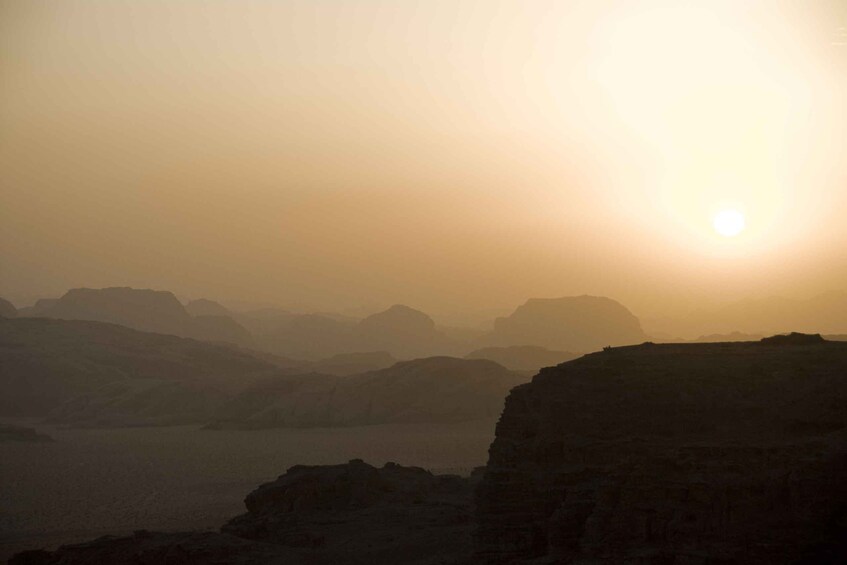 Picture 2 for Activity From Wadi Rum: 8 Hour Jeep Tour with Meal & One-Night Stay
