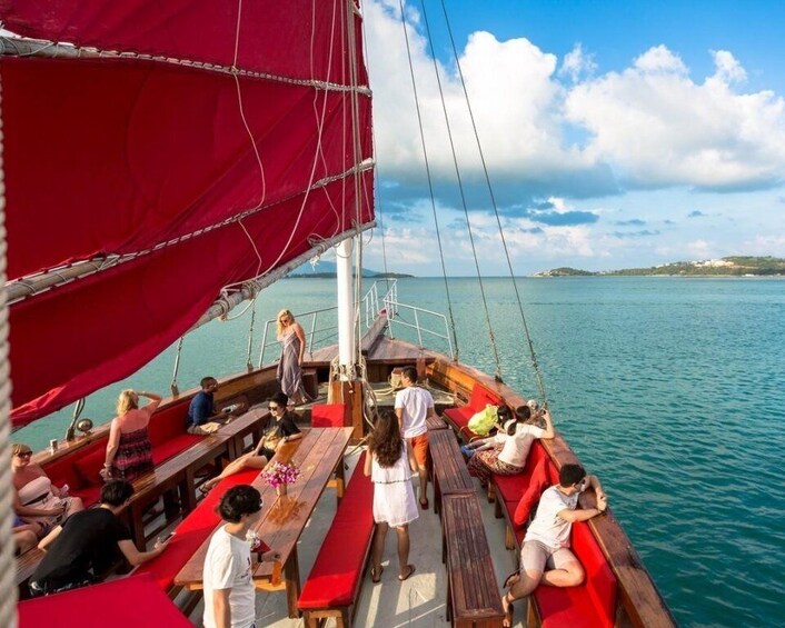 Picture 4 for Activity Koh Samui: Red Baron Romantic Sunset Dinner Cruise