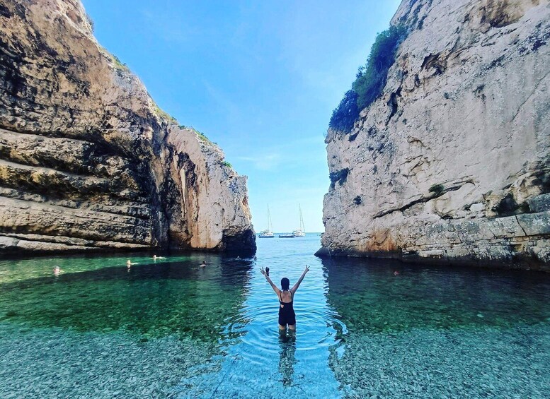 Picture 9 for Activity From Hvar: Blue Cave and 5 Islands Boat Tour