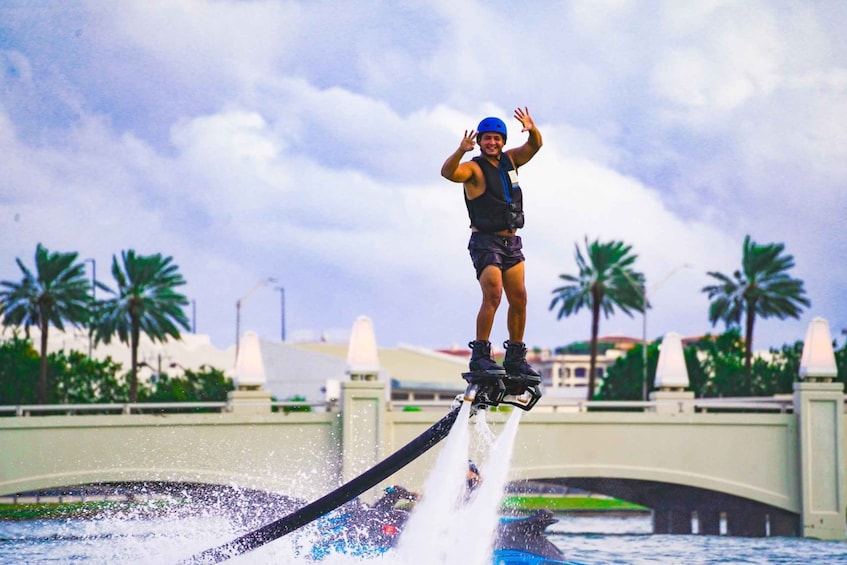 Picture 2 for Activity Miami Beach: Aqua Excursion - Flyboard + Tubing + Boat Tour