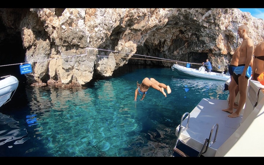 Picture 6 for Activity From Hvar: Blue Cave, Vis, Pakleni Islands Private Boat Tour