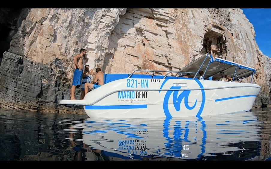 Picture 5 for Activity From Hvar: Blue Cave, Vis, Pakleni Islands Private Boat Tour