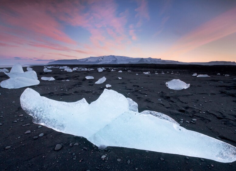 Picture 5 for Activity Jökulsárlón Floating Glacier & Diamond Beach Day Tour