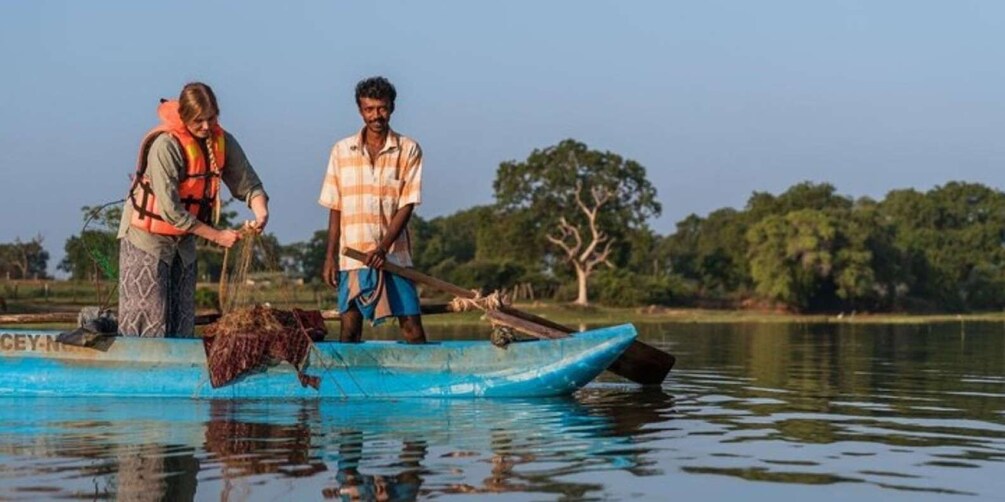Picture 5 for Activity Yala National Park: Lake Fishing & Safari from Hambantota