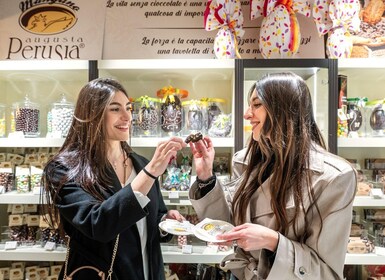 Perugia: recorrido privado a pie por la ciudad y degustación de comida