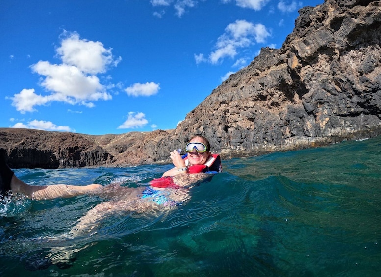 Picture 2 for Activity Fuerteventura: Guided Snorkeling in La Lajita with Pickup