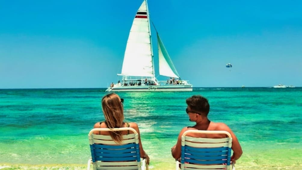 Cozumel Catamaran Experience with Snorkeling & Beach Club