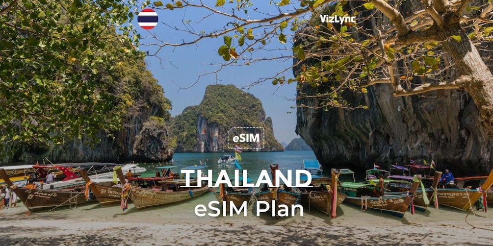 Thailand eSIM Plan for 8 Days with 15GB High Speed data
