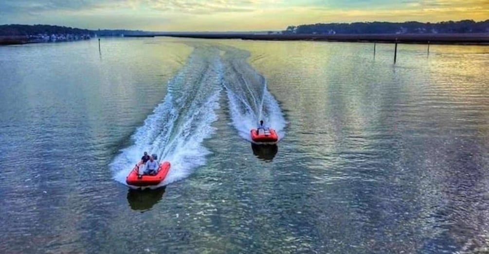 Hilton Head: Guided Disappearing Island Tour by Mini Boat