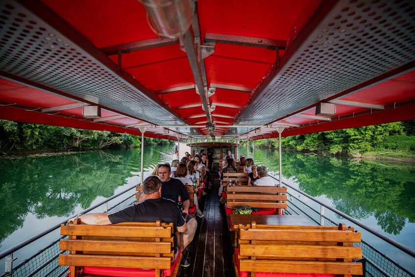 Picture 9 for Activity Riverboat tour by replica of a traditional Žitna lađa boat