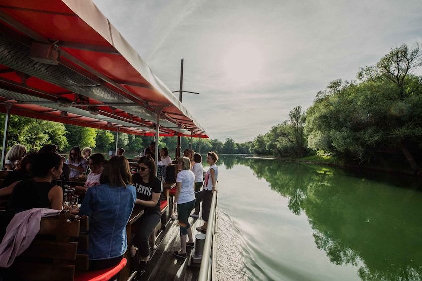 Picture 6 for Activity Riverboat tour by replica of a traditional Žitna lađa boat