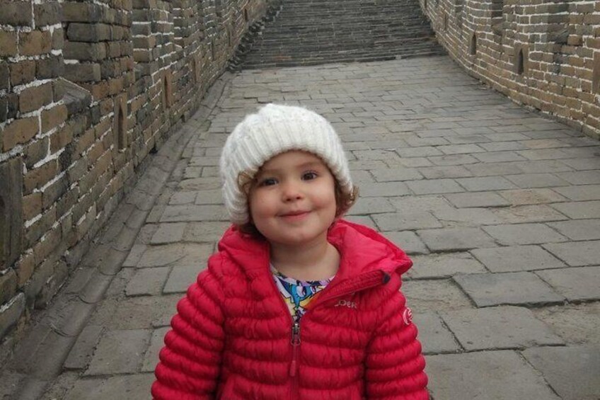 A happy day on the Great Wall