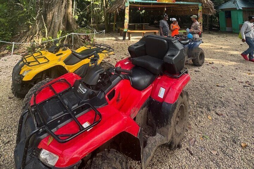 Jungle ATV Riding & Mayan Chocolate Farm tour from Placencia