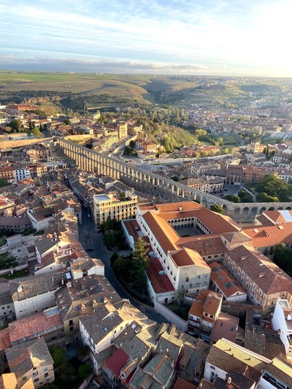 Picture 3 for Activity Segovia: Hot-air balloon ride with cava toast & picnic