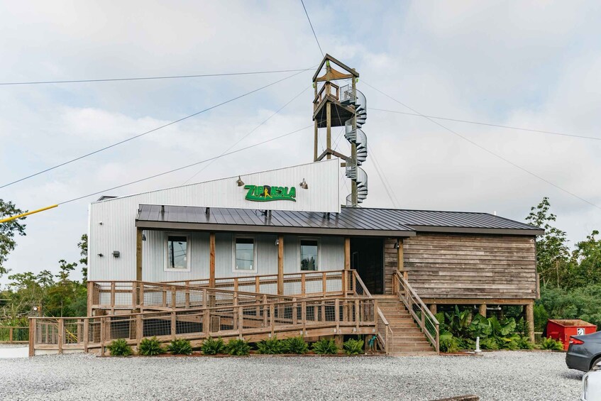 Picture 4 for Activity New Orleans: Swamp Zipline Tour