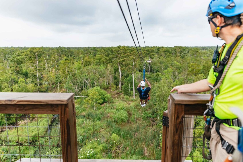 Picture 9 for Activity New Orleans: Swamp Zipline Tour