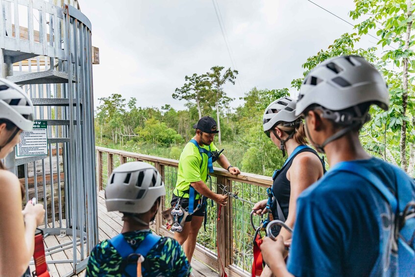 Picture 1 for Activity New Orleans: Swamp Zipline Tour