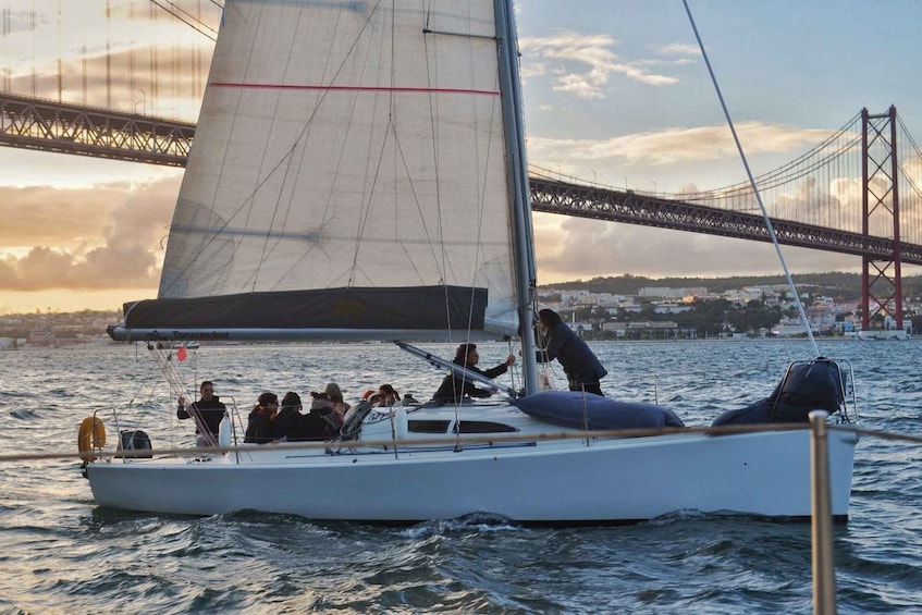 Picture 15 for Activity Lisbon: Sailboat Tour with Local Guide and Green Wine