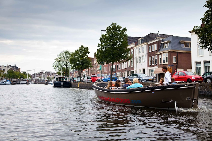 Picture 3 for Activity Haarlem: Open-Boat Canal Tour in the Historical City Center