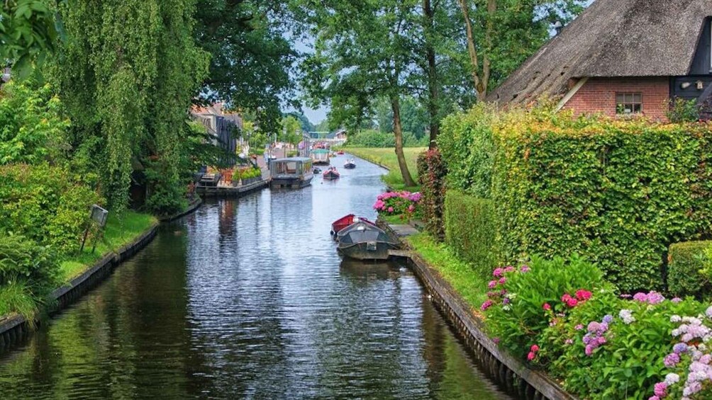 Picture 2 for Activity From Amsterdam: Private Tour to Giethoorn with Canal Cruise