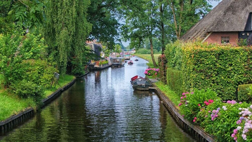 Picture 2 for Activity From Amsterdam: Private Tour to Giethoorn with Canal Cruise