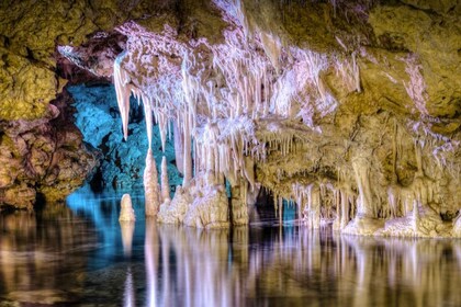 Mallorca: Hamsin luolat, Sininen luola ja audiovisuaalinen